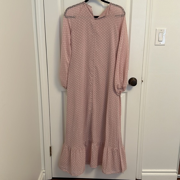 Pink Flowy Dress - Picture 2 of 3